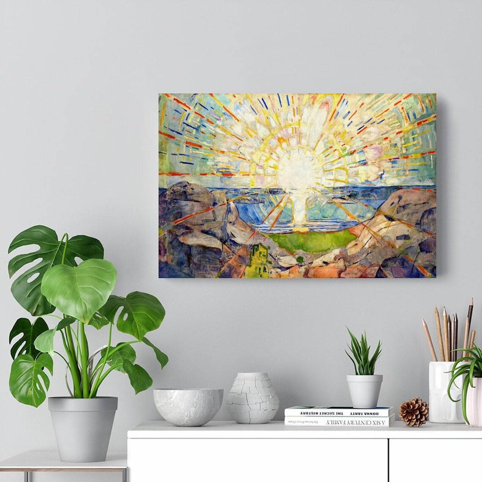 Amazon.co.jp: 「太陽」、1909年、Edvard Munch エドヴァルド・ムンク